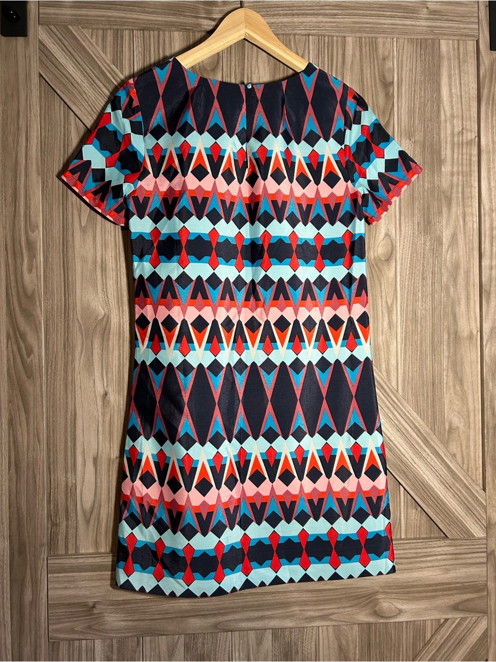 J.Crew Geometric Printed Gallery Shift Dress | Size 0